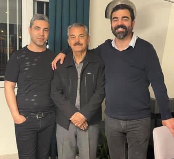 عکس خانوادگی بهزاد خلج