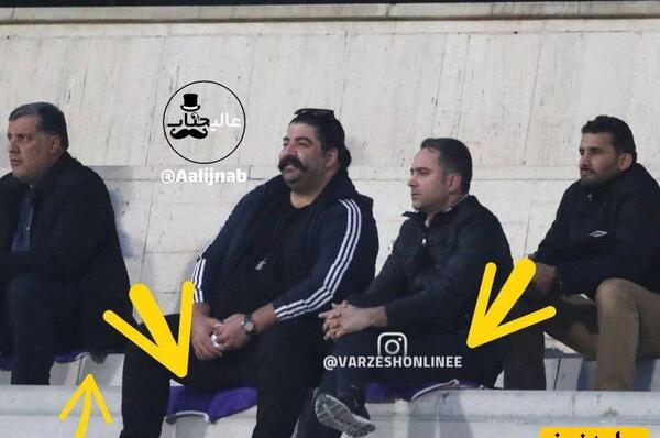 عکس بهنام بانی در استقلال