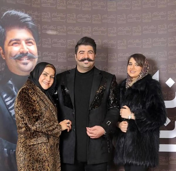 عکس بهنام بانی با همسرش