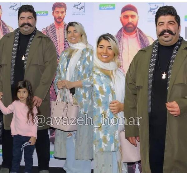 عکس بهنام بانی با همسرش