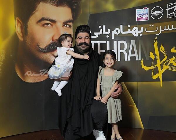 عکس بهنام بانی و خواهرش