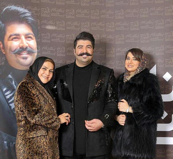 عکس بهنام بانی و خواهرش