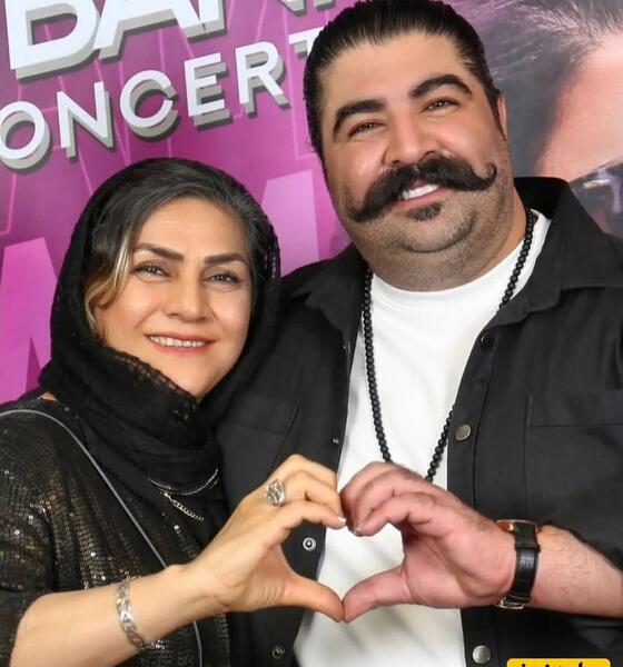 عکس بهنام بانی و خواهرش