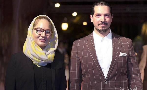 عکس مهناز افشار با هادی چوپان