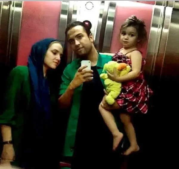 عکس همسر سابق بنیامین بهادری
