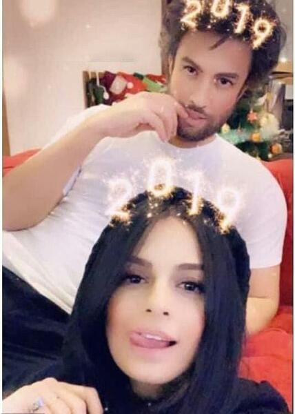 عکس بنیامین بهادری و همسرش