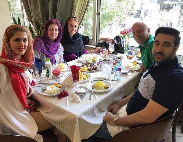 عکس بیتا و شوهرش