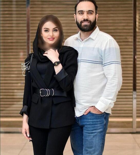 عکس بیتا و شوهرش