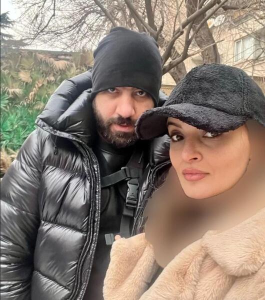 عکس بیتا و شوهرش