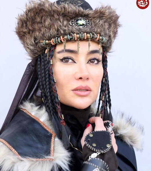 عکس واقعی بیتا در فیلم فاصله ها