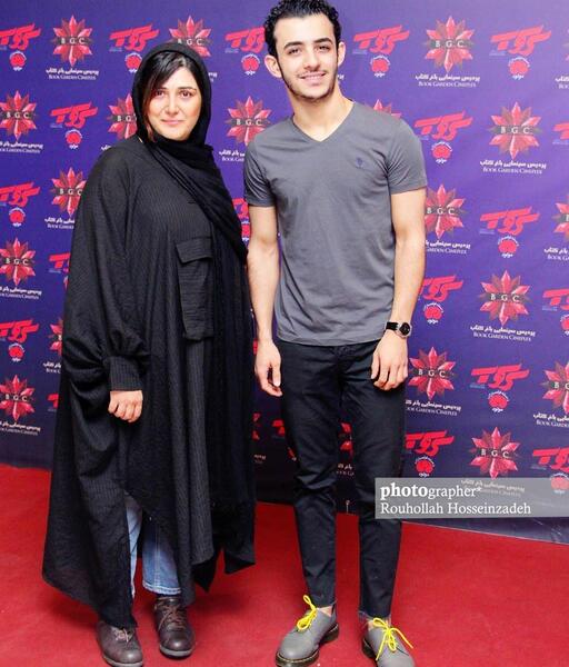 عکس باران کوثری و همسرش
