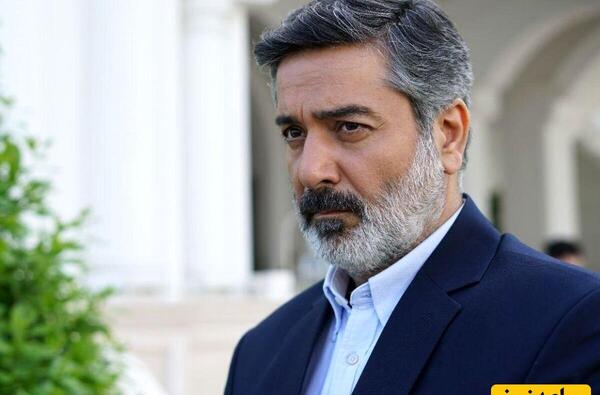عکس باران در سریال آوای باران و همسرش
