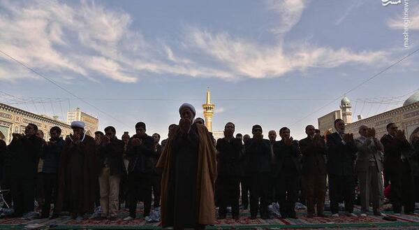عکس از نماز باران