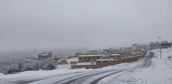 عکس بارش باران و برف