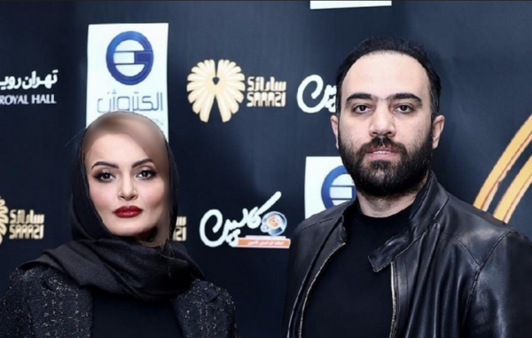 عکس واقعی باران و شوهرش