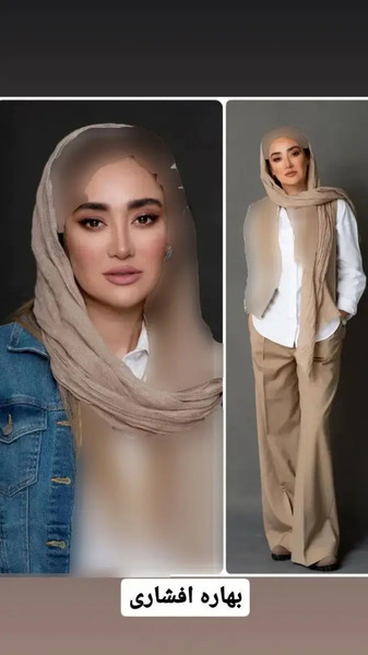 عکس بازیگر بیتا در فاصله ها