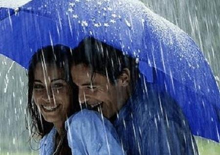 عکس های عاشقانه در باران