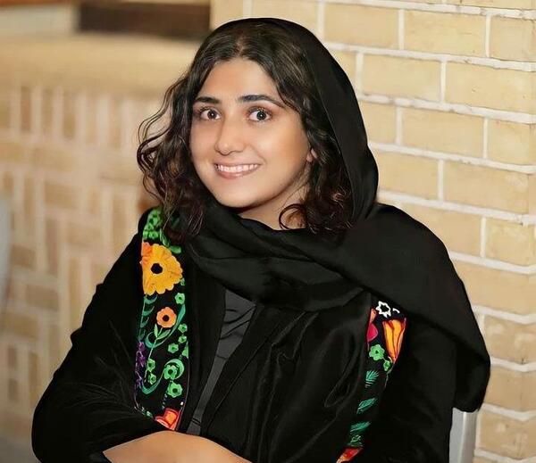 عکس باران کوثری با همسرش