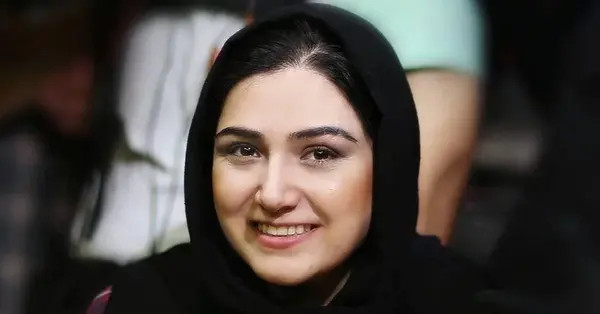 عکس باران کوثری با همسرش