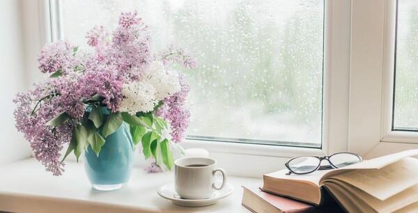 عکس پروفایل باران و گل