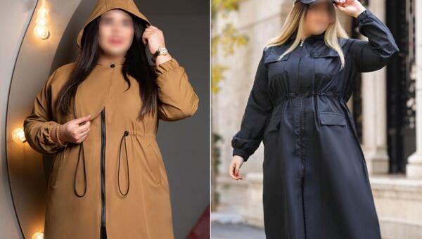 عکس لباس بارانی زنانه