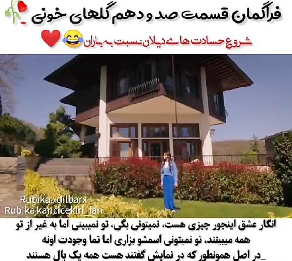 عکس باران در گل های خونی