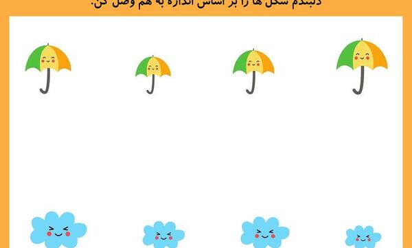 عکس قطره باران کودکانه
