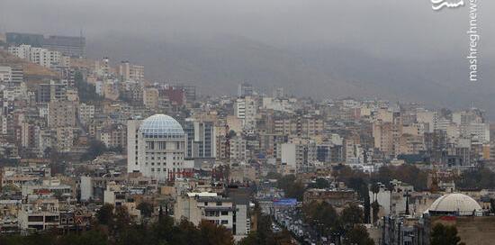 عکاسی عکس باران شیراز