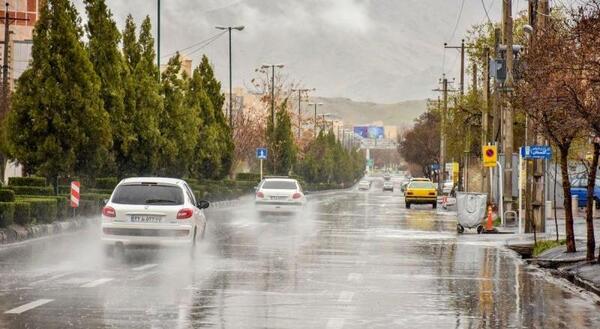 عکس طوفان باران