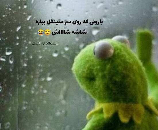 عکس طنز باران