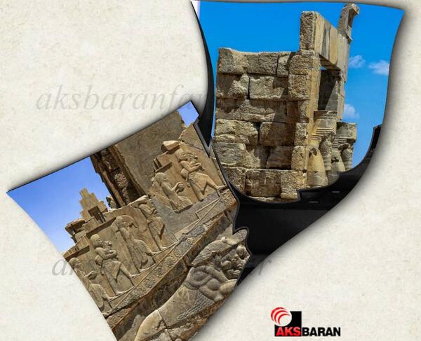 عکس باران شیراز فلکه هنگ