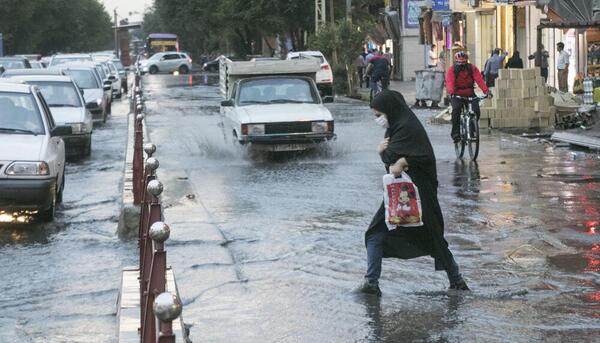 عکس شدیدترین باران