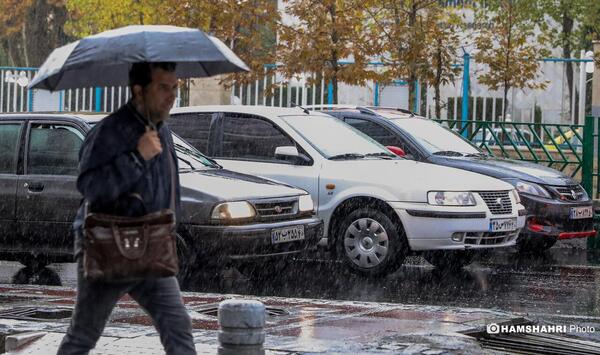 عکس شدیدترین باران
