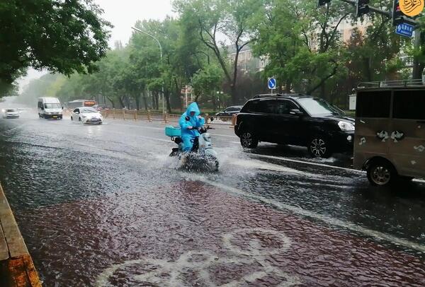 عکس شدیدترین باران
