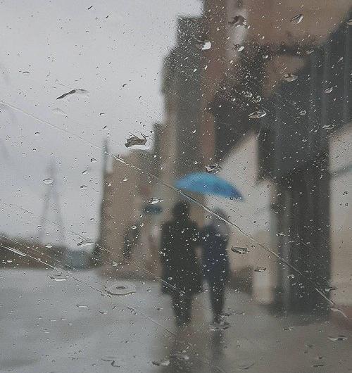 عکس زیبا باران بهاری