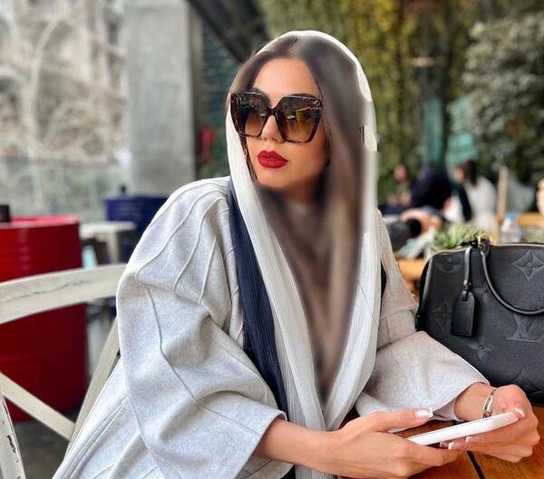 عکس باران ریاحی در ۲۰ سالگی