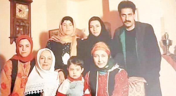 عکس باران ریاحی در ۲۰ سالگی