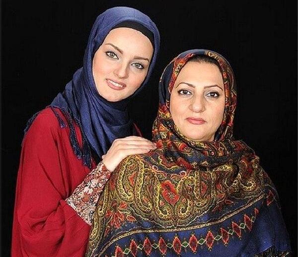 عکس مادر باران ریاحی