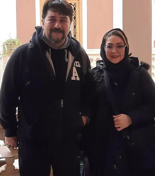 عکس همسر دوم باران خوش اندام
