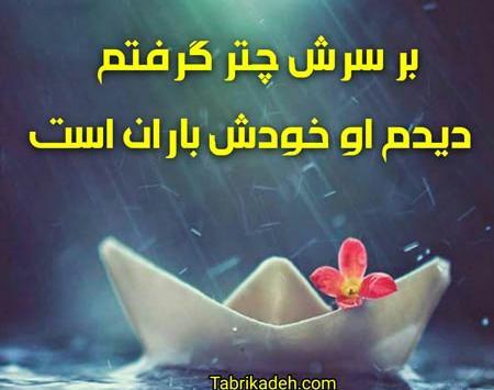 عکس پروفایل باران زمستانی
