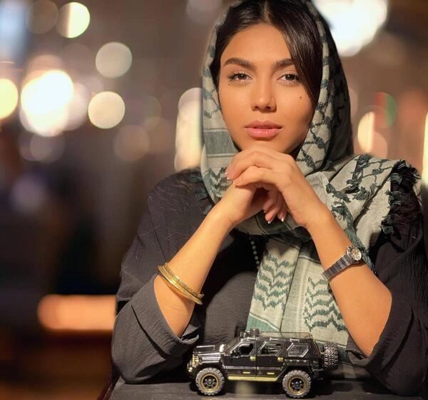 عکس جدید بازیگر باران