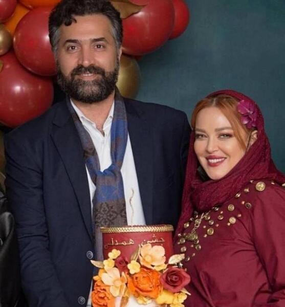 عکس جدید از بهاره رهنما و همسر جدیدش