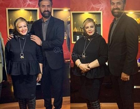 عکس جدید از بهاره رهنما و همسر جدیدش