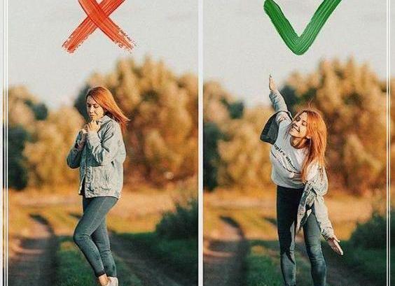 ژست عکس دخترانه بهاره