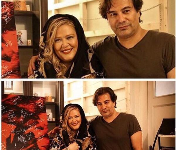 عکس جدید بهاره رهنما و همسرش