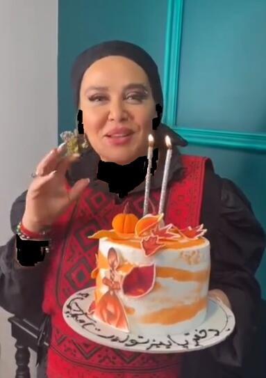 عکس کیک تولد بهاره