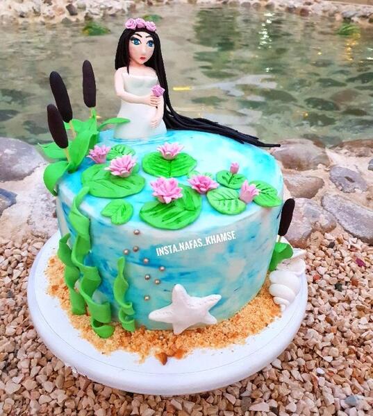 عکس کیک تولد بهاره