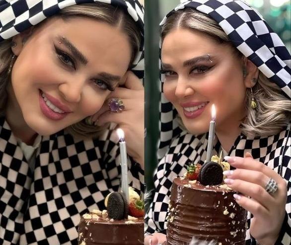 عکس کیک تولد بهاره