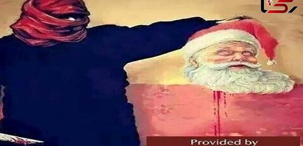 عکس بابا نوئل ترسناک