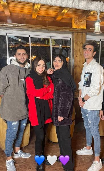 عکس مامان و بابا نیکا فلاحی